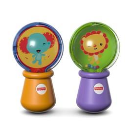 Fisher-Price Maracas de Animalitos Juguete para bebés de 6 Meses en adelante
