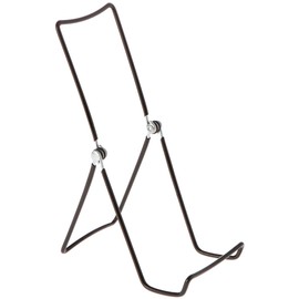 GIBSON HOLDERS 6AC Adjustable Black Wire Display Easel, 3.5" W x 4.5" D x 9.25" H, Pack of 3