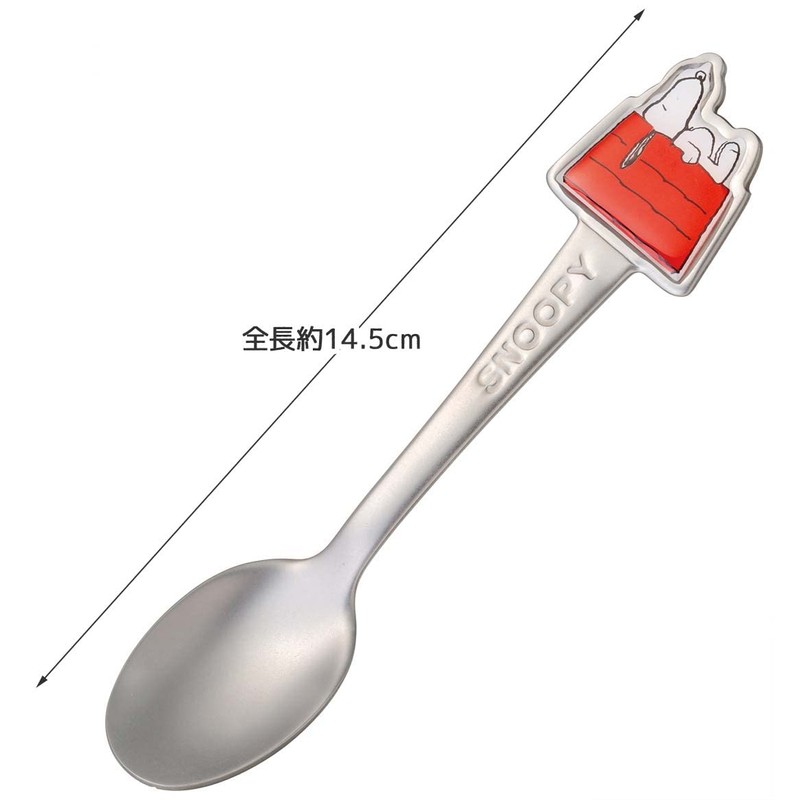 Skater DSS1C-A Snoopy Stainless Steel Spoon, Children's Die-Cut Spoon, Snoopy