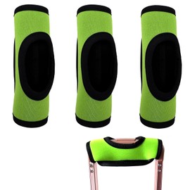 KOSTOO Neoprene Luggage Handle Cover Soft Grip Luggage Identification with Hollow Design for Suitcase Luggage Travel Accessories (3 Pack, Green)