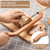 Uprichya Bread Knife for Homemade Bread Sourdough, Wooden Bread Bow