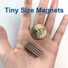 100 MEALOS Mini Magnets - 50pcs 3X1mm, 25pcs 4x2mm, 25pcs