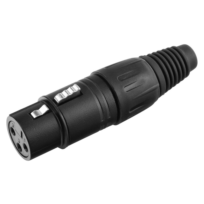 Pronomic XFPLUG Black XLR female - 5 pack