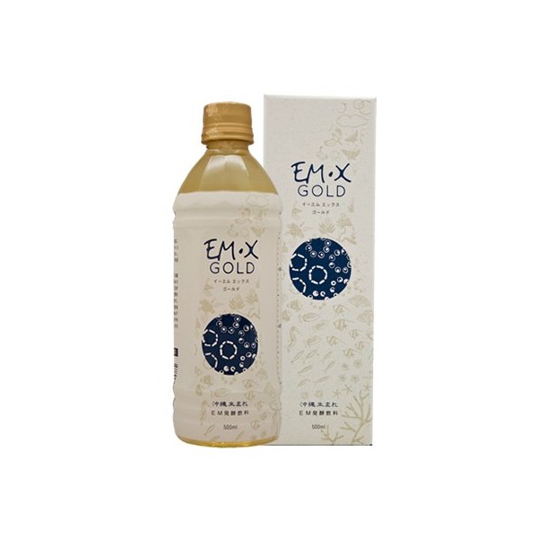 EM・X Gold (16.9 fl oz (500 ml) x 4 Bottles) + 8 Sample Bags