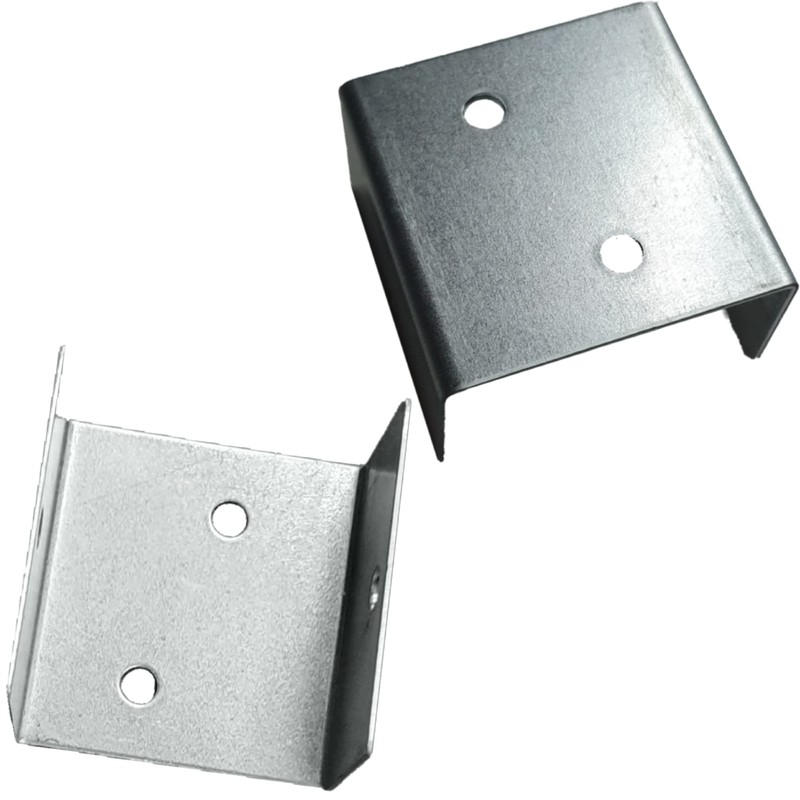 Fence Panel Clips Trellis U Clip Bracket for Timber Posts,