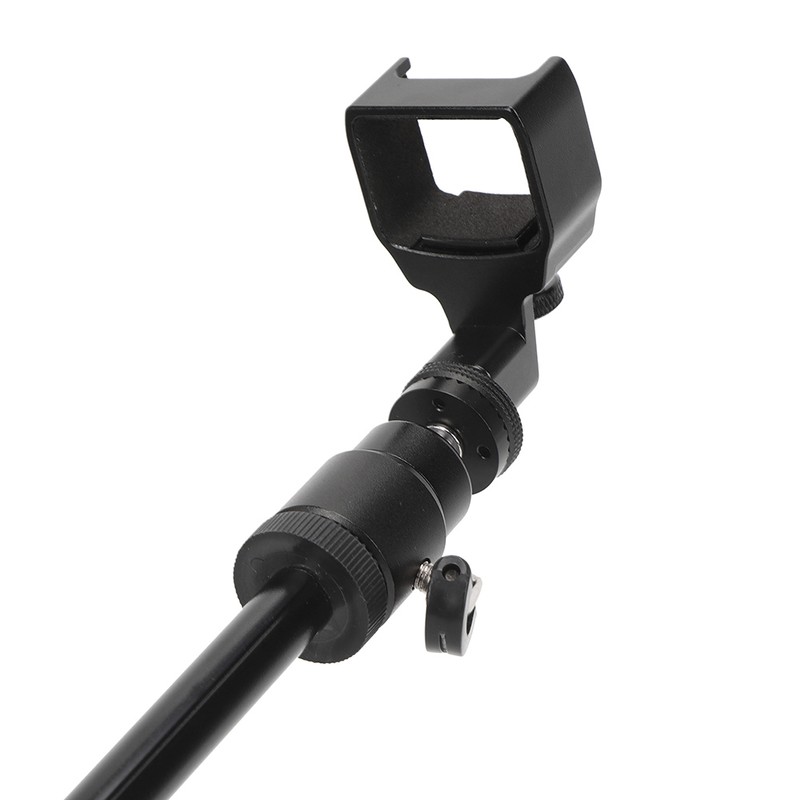 Handheld Selfie Stick Aluminium Alloy Adjustable Extension Rod with 1/4''