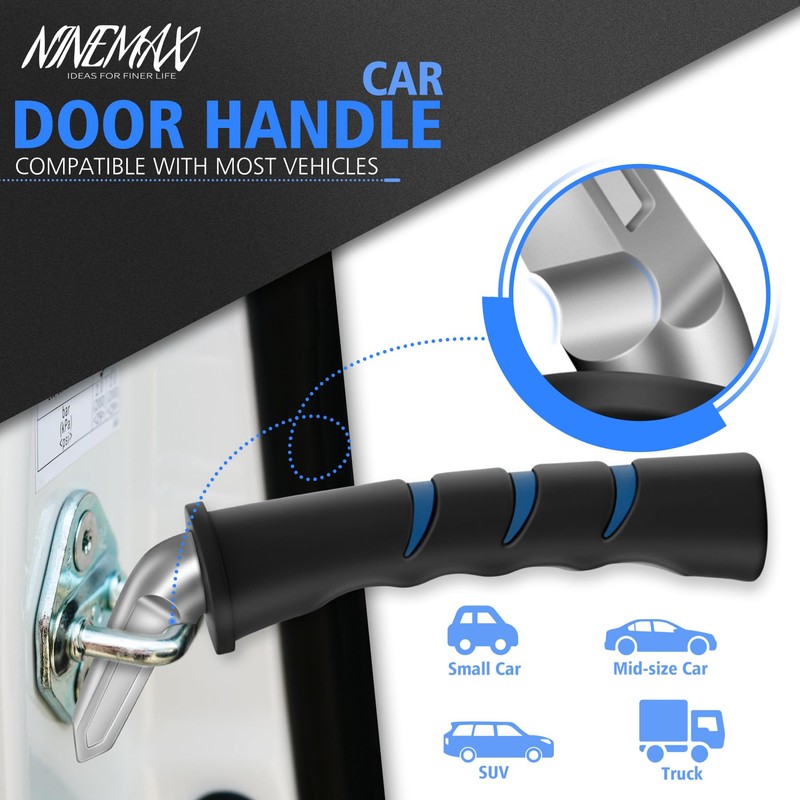 NINEMAX 2pcs Car Handle Assist for Elderly Car Door Handle