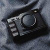 Fuji X-E5 Mounting Base Plate with Wood Grip, Black (TA-T91-WG-B)