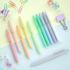 Shuttle Art Retractable Pastel Gel Ink Pens, 11 Pack Black