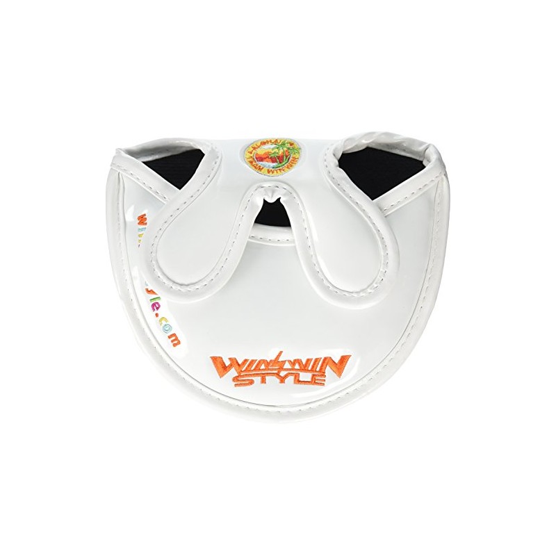 WINWIN STYLE(ウィンウィンスタイル) COVER ALOHA ! WINWIN パターカバー マレットタイプ カラー WH