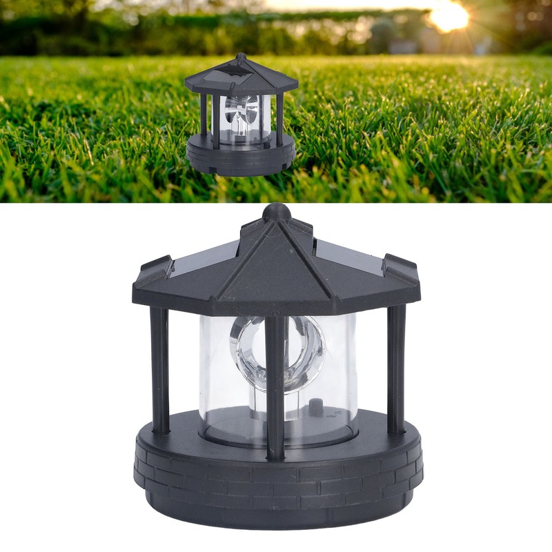 LED Solar Light Unique Tower Design 360 Degree Rotation Energy