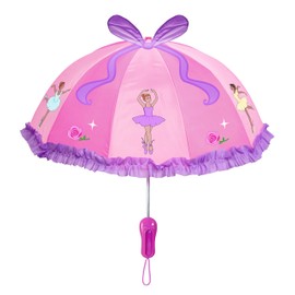 Kidorable Little Girls'Ballerina Umbrellas Pink One Size