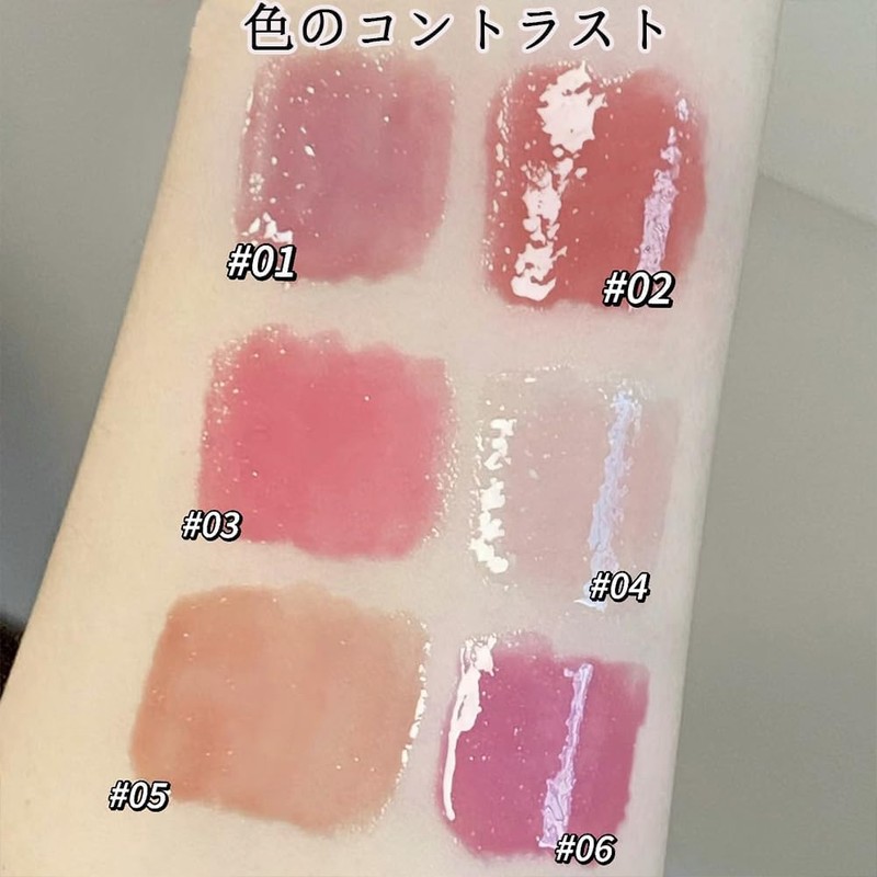 LIANGNISHI Cute, High Pigment Love Lipstick, Removable Lip Makeup, No