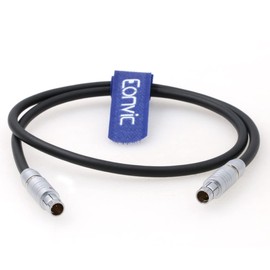 Eonvic 24V Power Run Stop Cable Fischer 3 Pin Male to 3 Pin RS Cable for ARRI Alexa Sony Camera Cine Tape