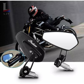For FTR 1200 S FTR1200 Universal Motorcycle Mirrors Rearview 2pcs Handle Bar End Mounting