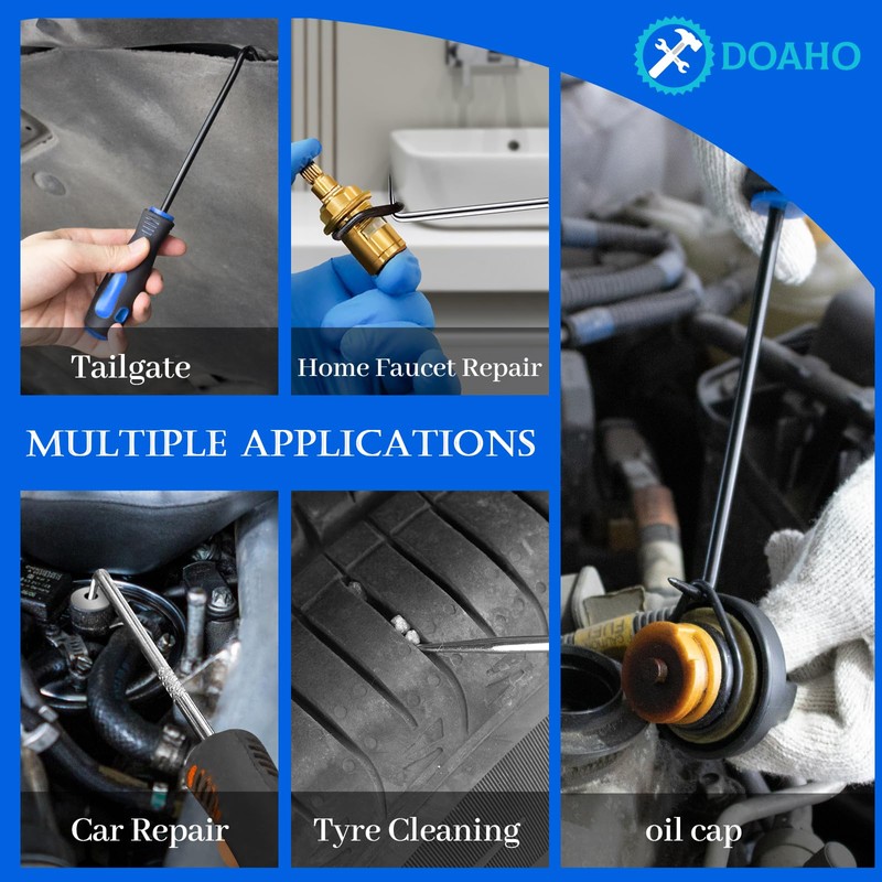 Doaho 13 Pcs Mechanic Hook and Pick Tool Set with