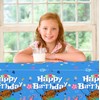 HJFZLY 2Pcs Blue Cartoon Luau Birthday Tablecloth and Animation Table