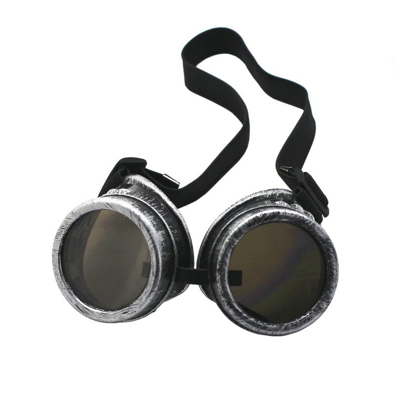 WEICHUAN Vintage Steampunk Goggles Mad Scientist Goggles Cosplay Steam Punk