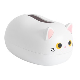 iplusmile Adorable Cat Tissue Box Holder Cute Cartoon Design Wear-Resistant Napkin Dispenser for Home Office for Boys and Girls Rooms Easy Access Tissue Supply