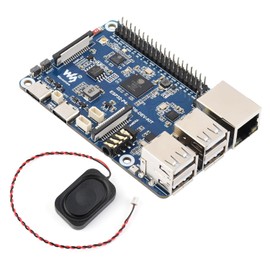 Waveshare ESP32-P4-WIFI6-DEV-KIT High-Performance Development Board, Based on ESP32-P4 & ESP32-C6, Supports Wi-Fi 6, Bluetooth 5 & BLE 5, Bundle with Board and Speaker