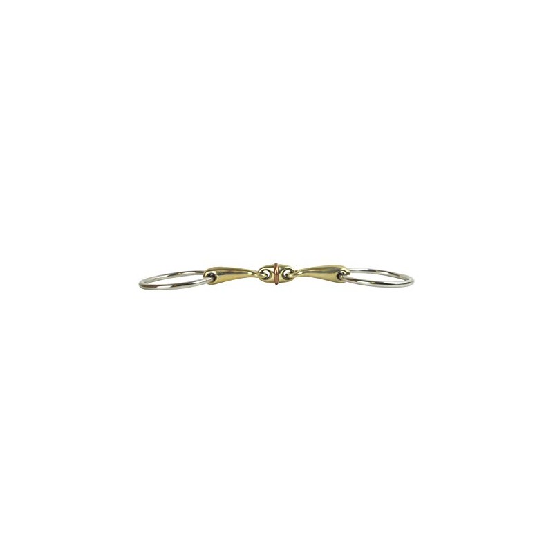 AK Loose Ring Rhombus mit Cooper Roller Middle Link in