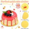 Newtay 100 Pcs 5 Inch Cake Board Round Mini Cardboard