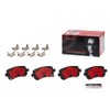 Brembo Balata (NAO) P11021N Dodge Grand Caravan 2008-2011, Journey 2009-2012,