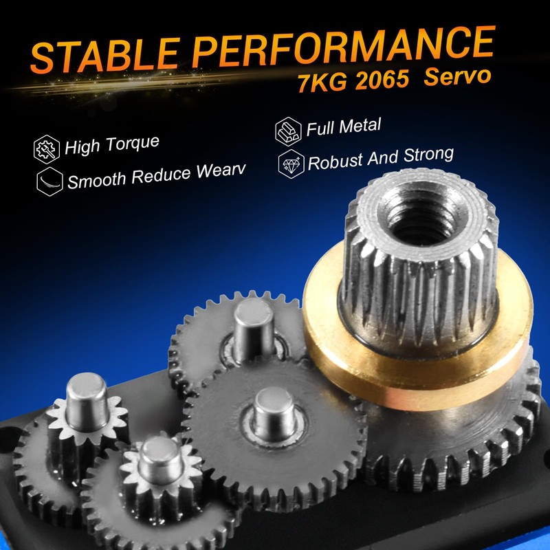 9imod 7KG Servo Waterproof High Torque RC Steering Servo 2065