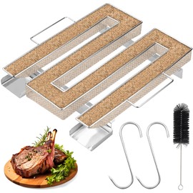 Kaltrauchgenerator für Räucherofen Kaltrauchgenerator mit Henkel aus Edelstahl Kaltrauch Kaltraucherzeuger Cold Smoke Generator Rauchgenerator für Räucherofen, Grills, BBQ, Food Smoker, Räucheröfe