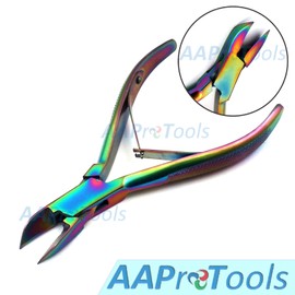 AAProTools Precision Toenail Clippers for Thick Nail and Ingrown Toenails and Straight Blade Nail Clipper