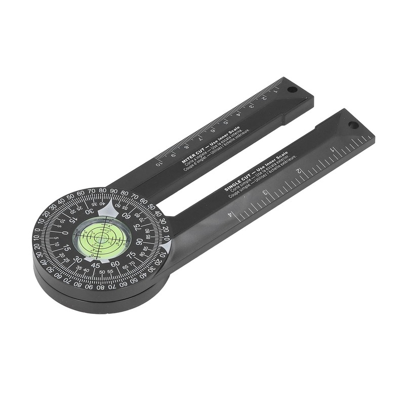 Miter Saw Protractor Angle Finder Gauge Laser Scale for Carpenters