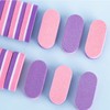 100/180 Double-Sided Mini Sanding Block Buffer for Nails Mini Sanding Block 100-180 84ea