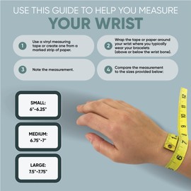 Cherry Tree Collection - Small, Medium, Large Sizes - Gemstone Beaded Bracelets For Women and Men - 6mm Round Beads (Ocean Jasper - Large)