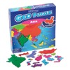 GeoToys GeoPuzzle, Asia Shaped Jigsaw Puzzles, 50 Pc Geography Puzzle,
