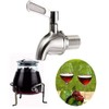 304 Polished Finished Stainless Steel Beverage Dispenser Replacement Spigot Fits