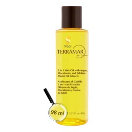 Oleo Argán Tratamiento Para Cabello 3 En 1 Terramar / 98 Ml