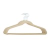 Simplify Extra Wide 21” Velvet Coat Hangers | 6 Pack
