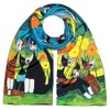 VON LILIENFELD Rosina Wachtmeister: All Together Cat Art Motif Scarf