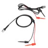2Pcs Oscilloscope Probes Clip Test Lead Grabbers Coaxial Cable Coax