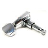 Chrome Sealed-Gear Tuners for 3-String Cigar Box Guitars - 2