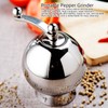 Portable Stainless Steel Pepper Mill Spice Grinder Household Kitchen Tool