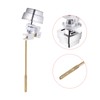 sourcing map Toilet Flush Lever Handle, Push Button Toilet Tank