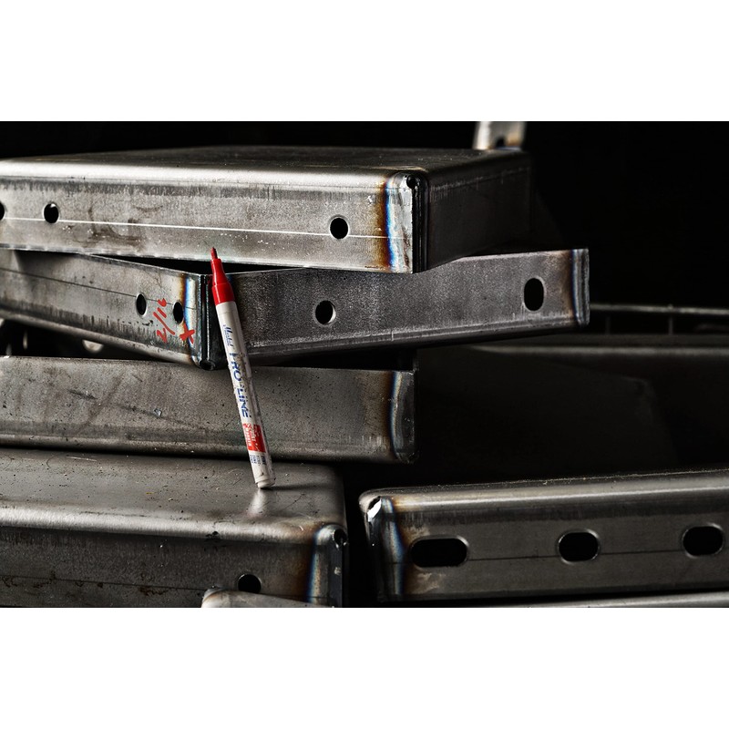 LACO Markal Industrial Marker, Fine & Micro, Red, 96874