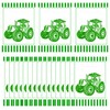 Atsmbiye 50 Tractor Goodie Bags Farm Green Tractor Themed Birthday