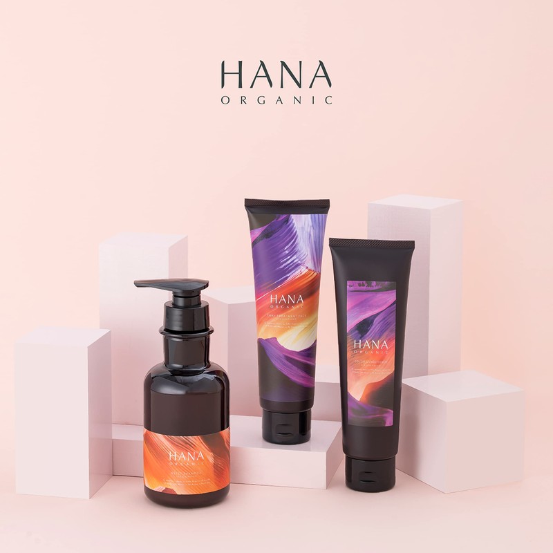 HANA ORGANIC Color Conditioner, 6.3 oz (180 g), Ash Brown