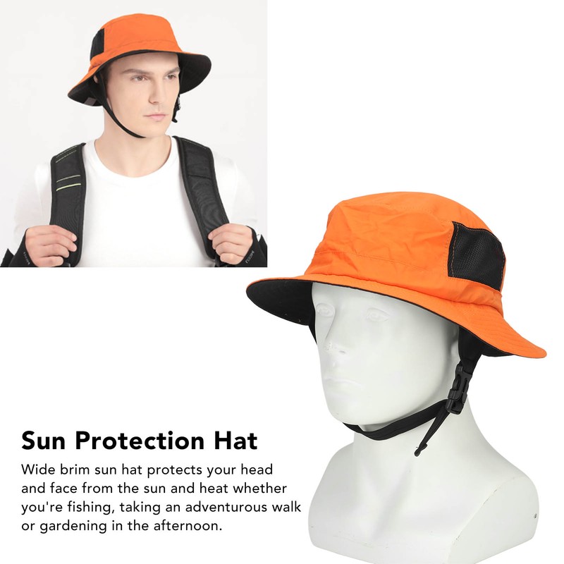 UPF 50+ Wide Brim Sun Hat For Men Women Foldable