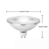 Familite Dimmable GU10 Based AR111/FR111 Halogen Bulb, 75W 900LM Reflector