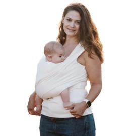 Amarsupiel Chrysalis Baby Carrier T-Shirt - Ergonomic Sling for Newborns & Nursing Shirt - Evolutionary, Premium, Oeko-Tex Certified - Up to 9k