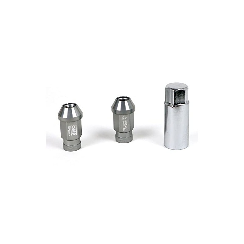 OMP SPEED Set of 20 Wheel Nuts with Metric M14