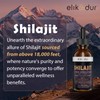Elikadur Shilajit Resin Organic Liquid Supplement, Shilajit Himalayan Organic, Shilajit